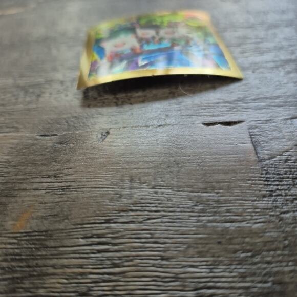 Vintage 1999 Pokemon Artbox Series 1 Stickers Mankey #G09 Gold Holo - Picture 9 of 9